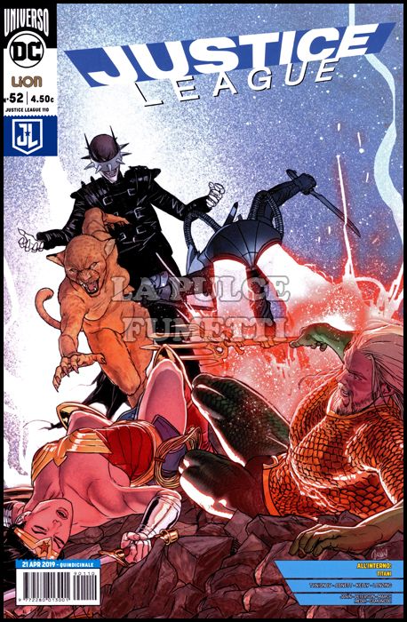 JUSTICE LEAGUE #   110 - JUSTICE LEAGUE 52